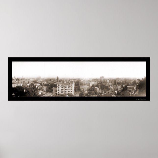 Pôster 3º Grande Foto de Los Angeles 1904 (Frente)