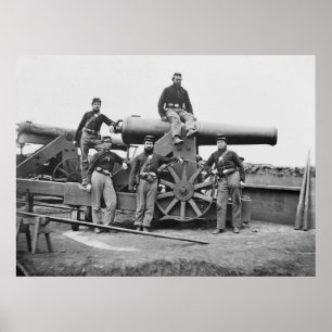 Poster 3º Regimento, Massachusetts Heavy Artillery: 1865