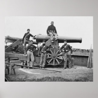 Poster 3º Regimento, Massachusetts Heavy Artillery: 1865