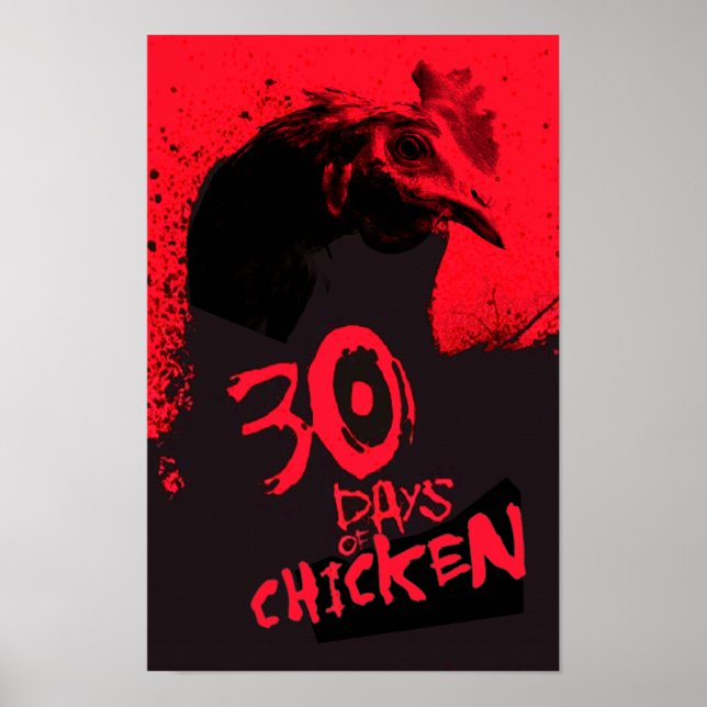 POSTER 30 DIAS DE FRANGO (Frente)