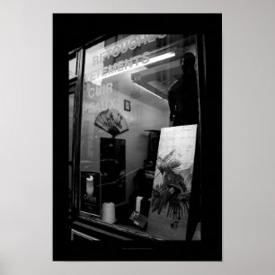 Pôster 30ter Rue Gassendi Paris Black White Poster2