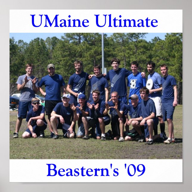 Pôster 3383710838_e345dd635e_o, UMaine Ultimate, Beast... (Frente)