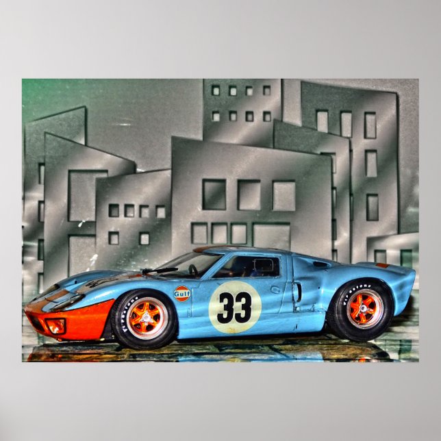 Pôster - 33 - Artwork digital Louis Glineur (Frente)