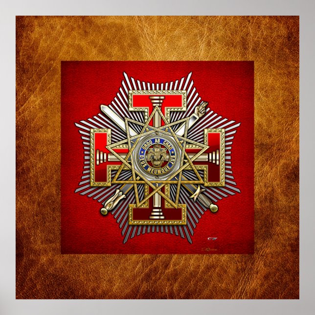 Poster 33rd Degree: Sovereign Grand Inspector General (Frente)