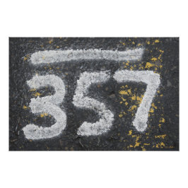 Pôster 357 Número de Maçom e Número de Anjo