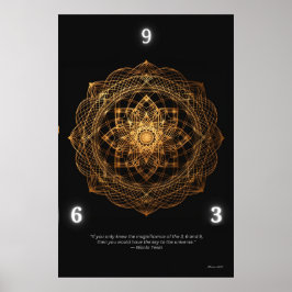 POSTER 369 MANDALA WALL ART