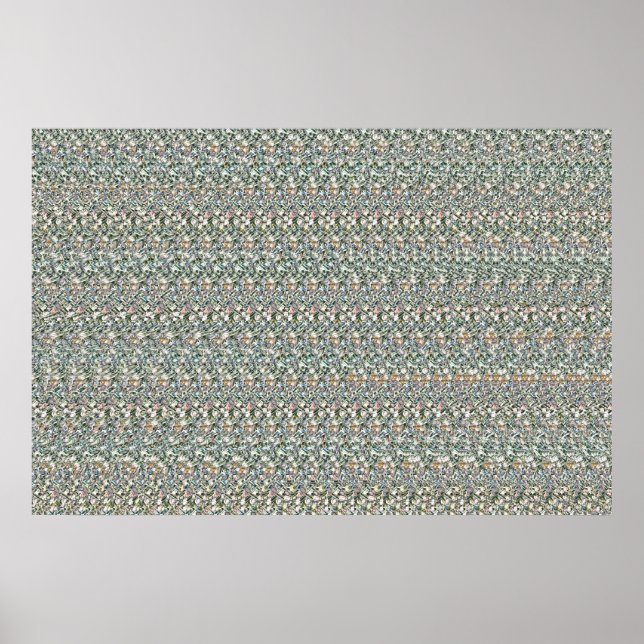 Pôster 36" x 24" "Financial Vision" 3D Magic Eye® (Frente)