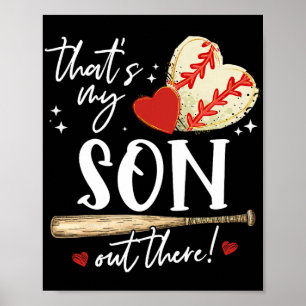 Poster #39;s Meu Filho Lá Fora Baseball Mamãe Mãe Mãe D