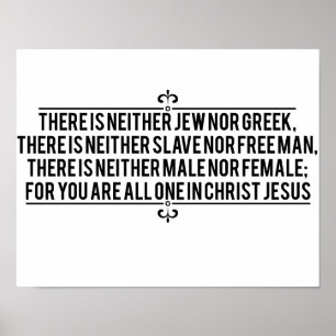 Pôster 3:28 de Galatians