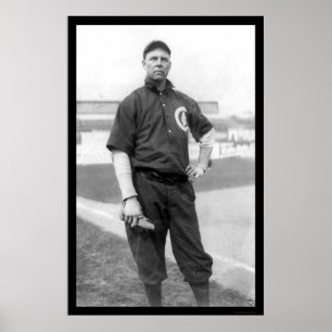 Pôster 3 Cubs castanhos de dedo Baseball 1910