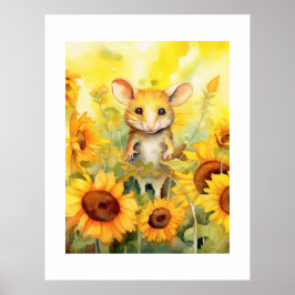 Poster 3 de 17 Sunflower Garden Miceville