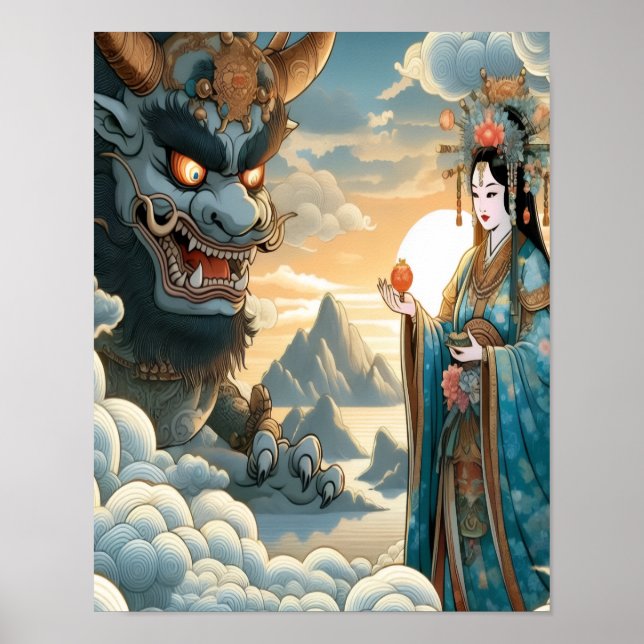 Poster 3 Desejos Oni (Frente)