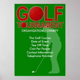 Poster 3 do competiam do golfe (você pode