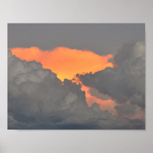 Poster 3 do por do sol glorioso