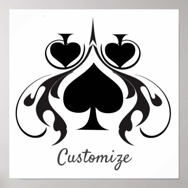 Poster 3 Espadas Negras Tribal Thunder_Cove (Frente)