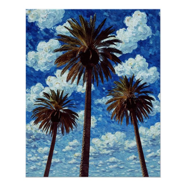 Pôster 3 Palmas (Frente)