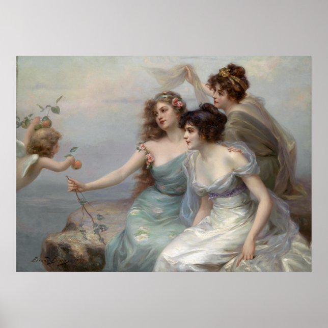 Poster 3 Senhoras e Anjo (Frente)