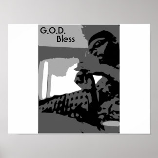 Poster 3color3, G.O.D., Bless