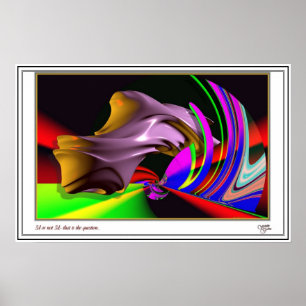 Pôster 3d ou não 3d...