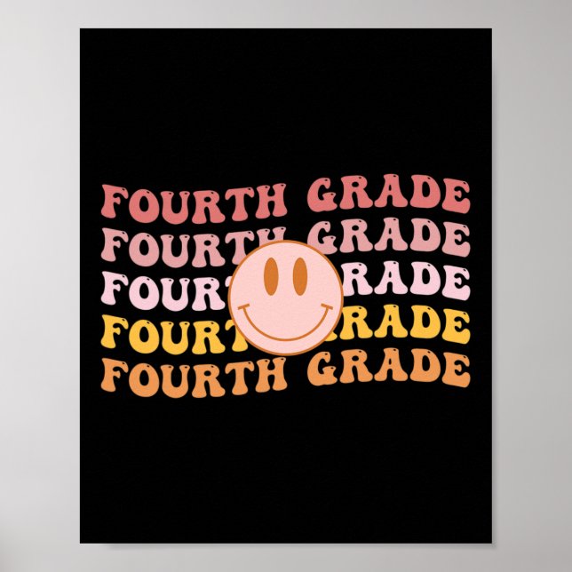 Poster 4º ano Vibes 4º ano Equipe 1rua Dia da Escola (Frente)