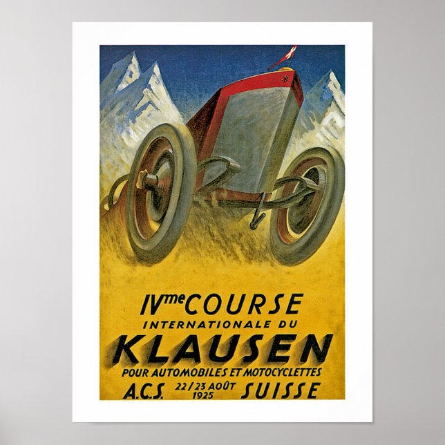 Pôster 4º Curso Internacional do Klausen (Frente)