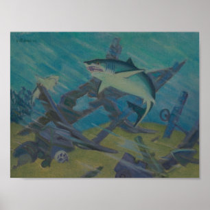 Poster 40 Fathoms - Fantasia Submarina