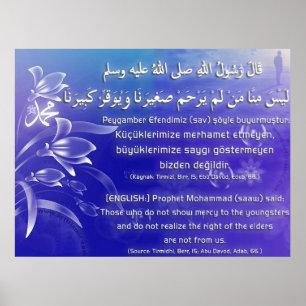 Poster 40 Hadith Artworks-6a/(TR:) 40 Hadis Eserleri-6a