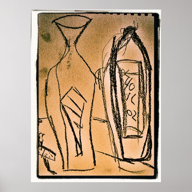 Pôster 40 oz. (Frente)