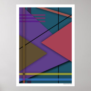 Poster #413 abstrato