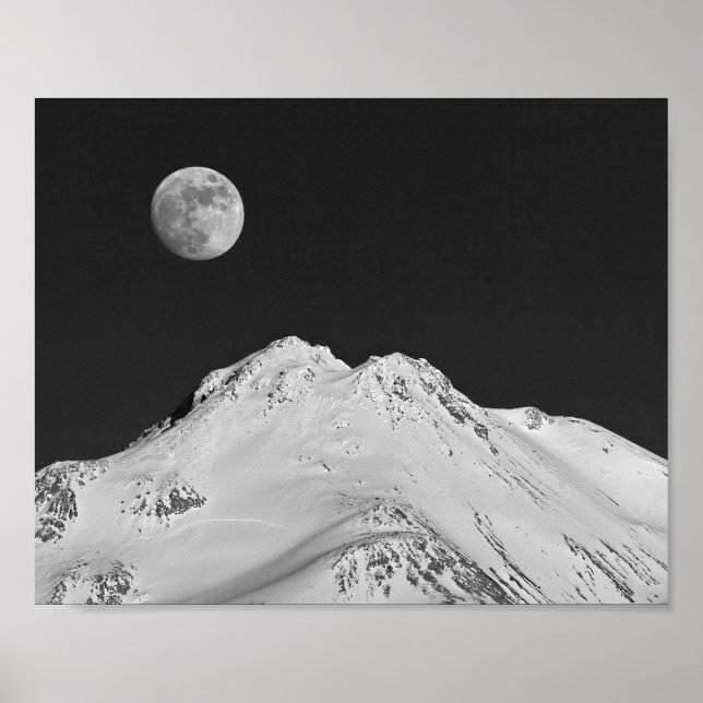 POSTER 434 LUA SOBRE SHASTA Nº 1 (8X10) (Frente)