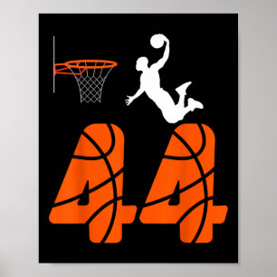 Poster 44 Anos, Slam Dunk É Meu 44 Aniversário Bysketb