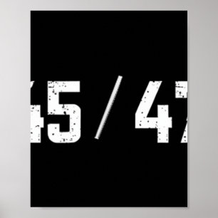 Poster 45 47 Trump Casa do Papai Bandeira dos EUA Leve de