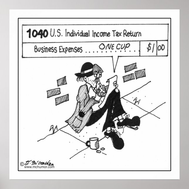 Pôster 4666_tax_cartoon (Frente)