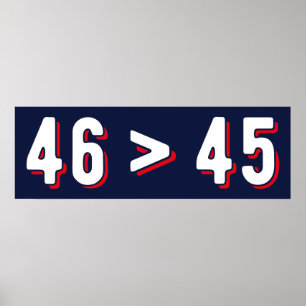 Poster 46 > 45 - Trump Lost Biden Won II