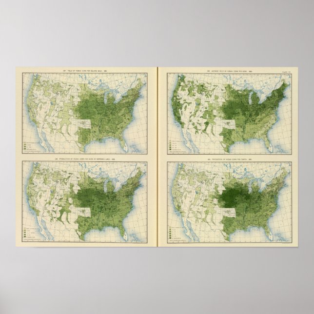 Pôster 47 Milho 1890 (Frente)