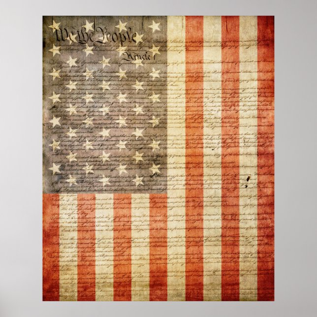 Poster 49 Star American Flag (Frente)