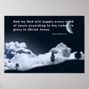 Pôster 4:19 dos PHILIPPIANS