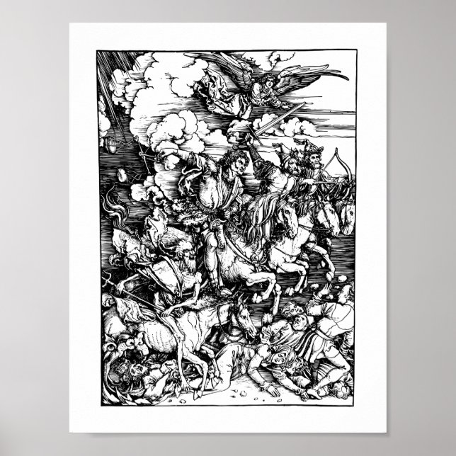 Poster 4 Cavalos do Apocalipse (Frente)
