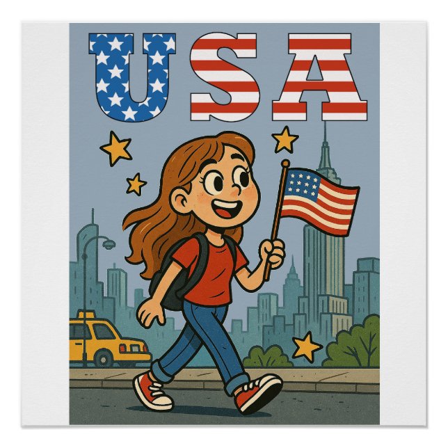 Pôster 4 de julho, (Frente)