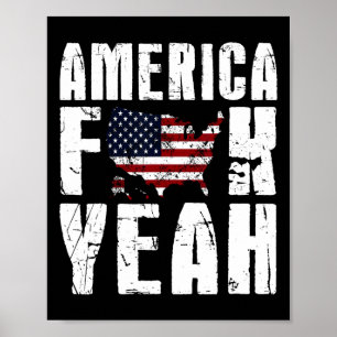 Poster 4 De Julho Engraçado - América Sim