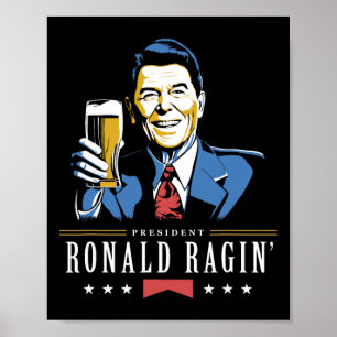 Poster 4 De Julho Ronald Ragin Funny Beer