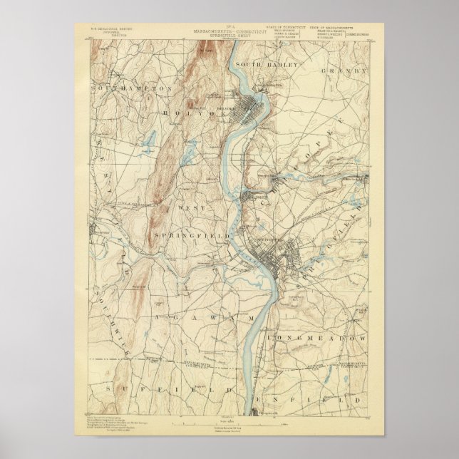 Pôster 4 Folha de Springfield (Frente)