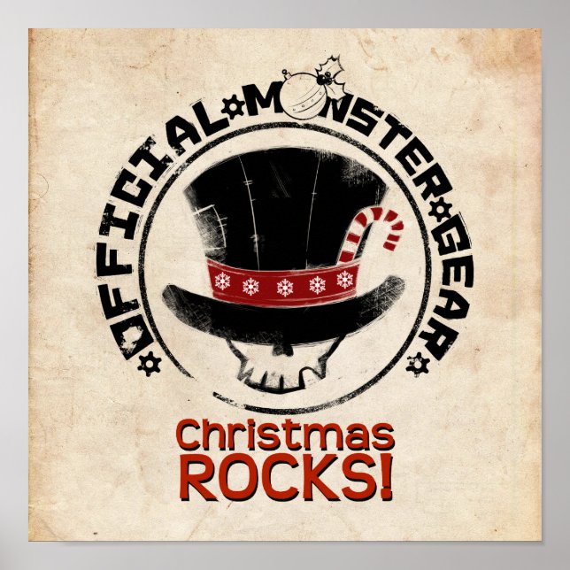 Poster 4 Little Monsters - Andy Holiday (Frente)