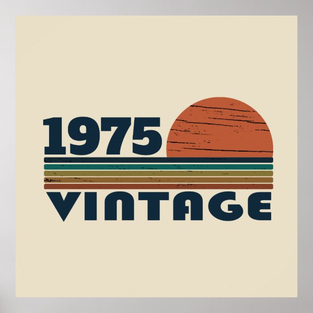 Poster 50ª festa de aniversário personalizada (Frente)