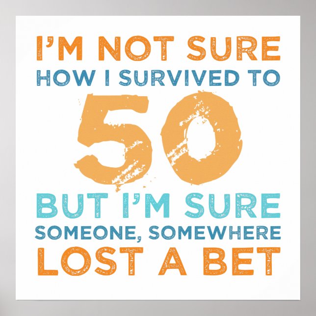 Pôster 50ª Legenda de Aniversário (Frente)