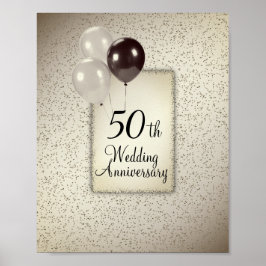 Poster 50º Aniversário de Casamento