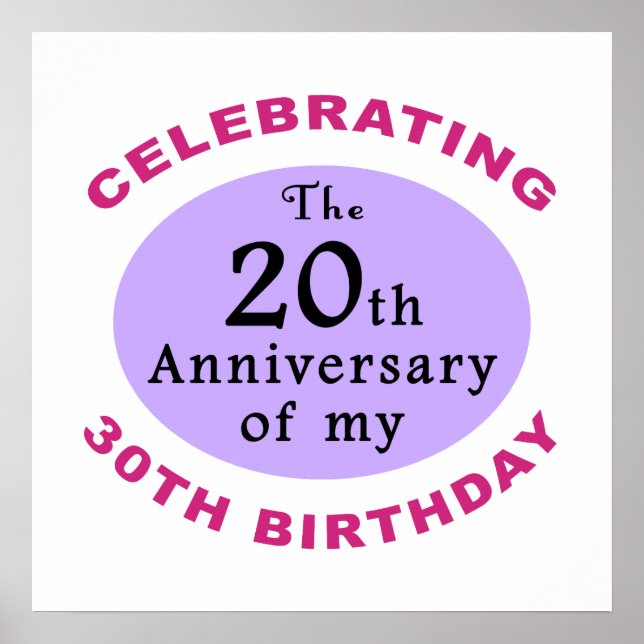 Pôster 50º aniversário de doações engraçadas (Frente)