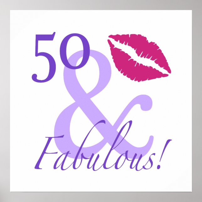 Poster 50 E Fabuloso (Frente)