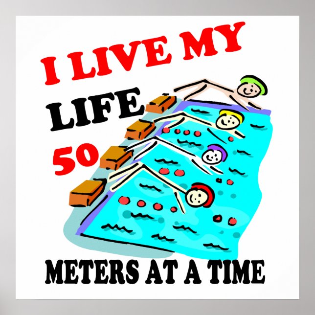 Pôster 50 metros de cada vez (Frente)