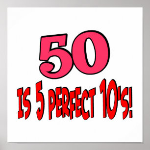 Pôster 50 são 5 10s perfeitos